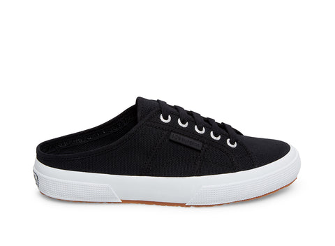 superga black slip on