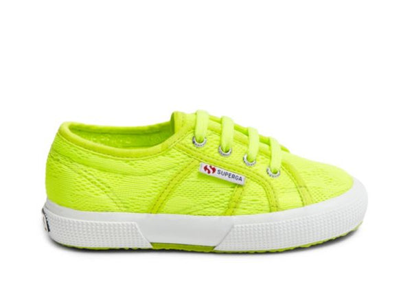 yellow superga sneakers