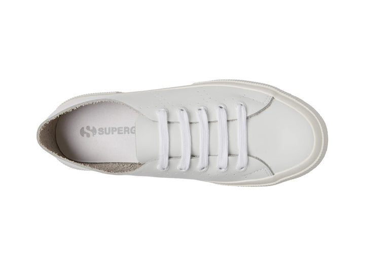 supergas white leather