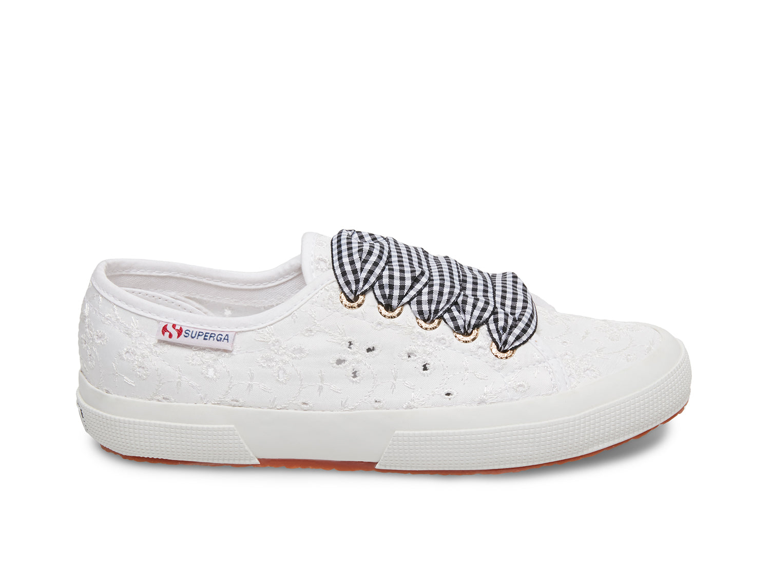 superga rainbow eyelet