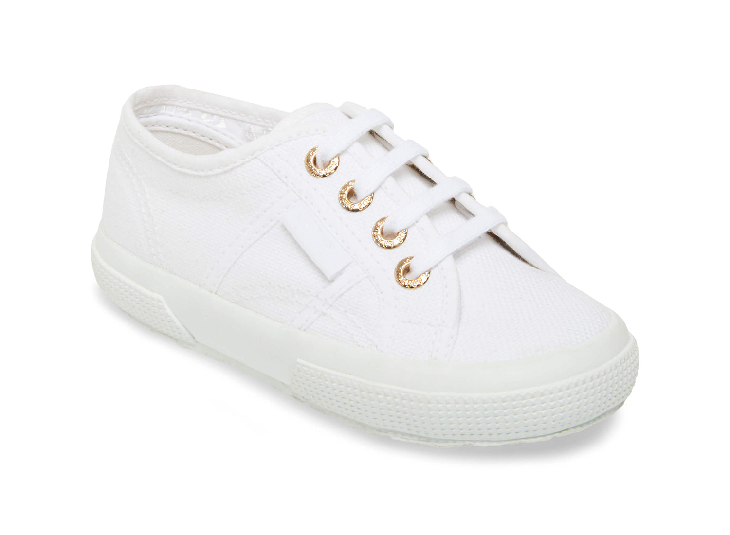 superga white and gold