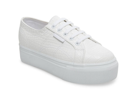 superga white platforms