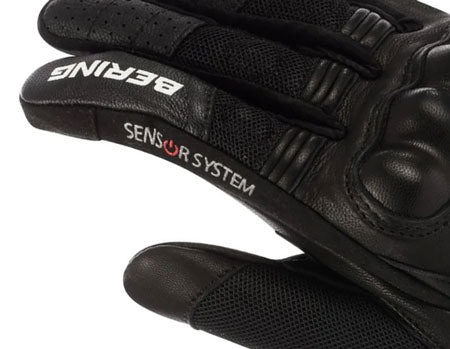 Motorradhandschuhe mit Sensor-System