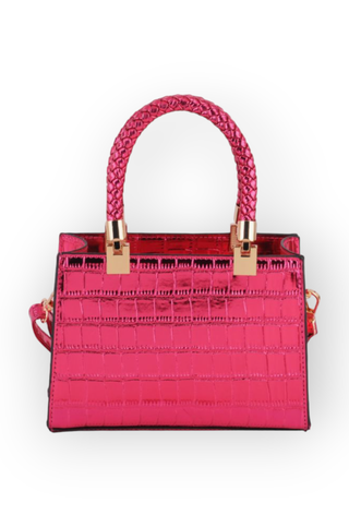 Make a Statement with the Icon Pink & Green Clear Purse – L. Mae