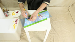 table stenciling