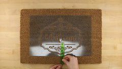 how to paint a doormat