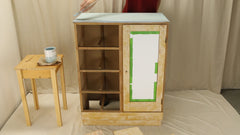 how to paint wood furniture