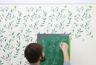 How to Stencil a Wall