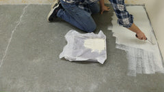 How to paint on a concrete floor
