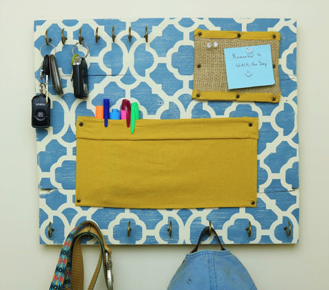 DIY Hanging Organizer