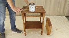 how to paint a table