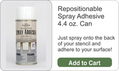 Add Repositionable Spray Adhesive to your cart now! It's the BEST!