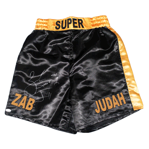 Autographed Boxing Trunks - Sports Memorabilia — RSA