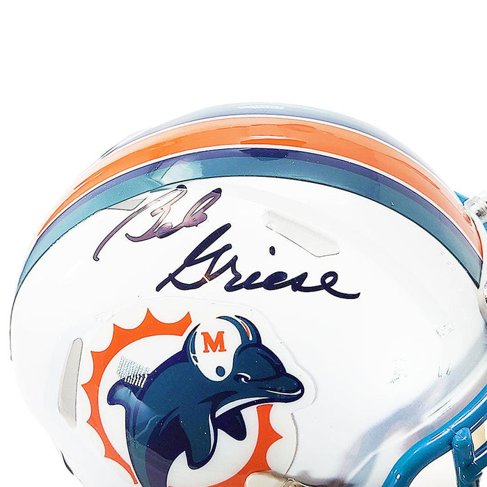 Bob Griese Autographed Miami Dolphins 1972 Speed Mini Helmet