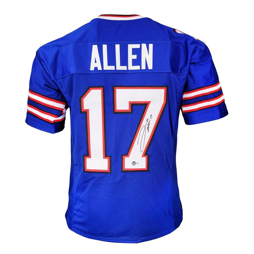 Josh Allen Autographed Buffalo Bills Nike RFLCTV Black Limited