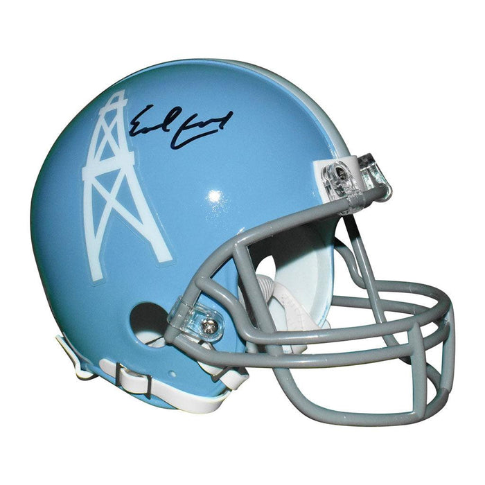 earl campbell autographed helmet