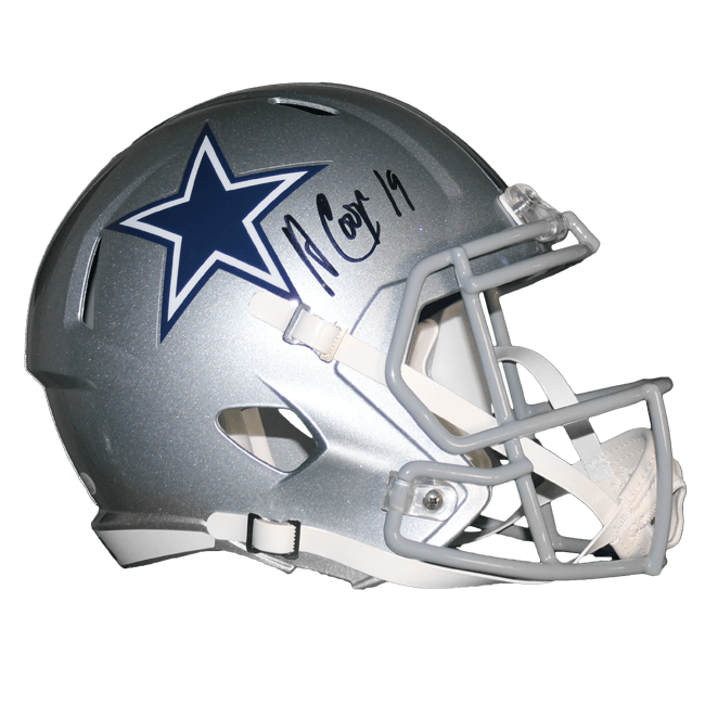 Amari Cooper Autographed Dallas Cowboys Full Size Speed Replica Helmet — RSA