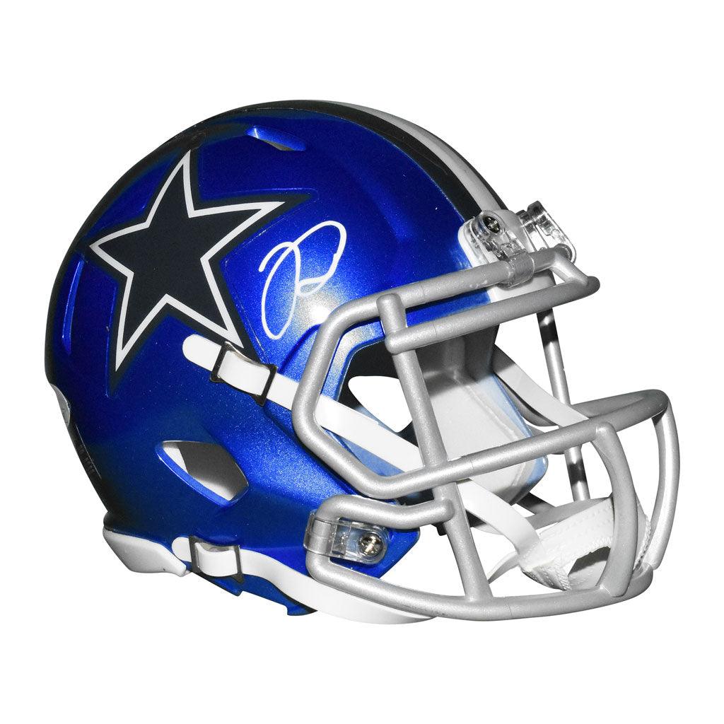 autographed cowboys helmet