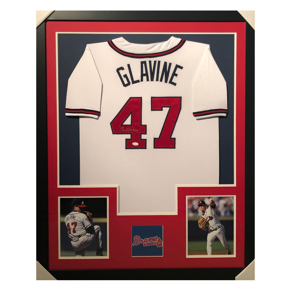 tom glavine autographed jersey