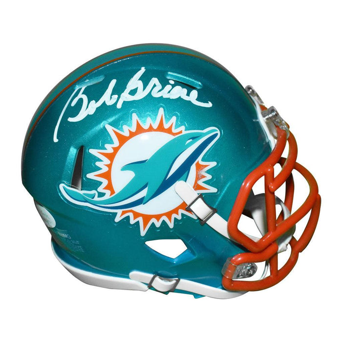 Bob Griese Signed Miami Dolphins Flash Mini Replica Football Helmet (JSA)