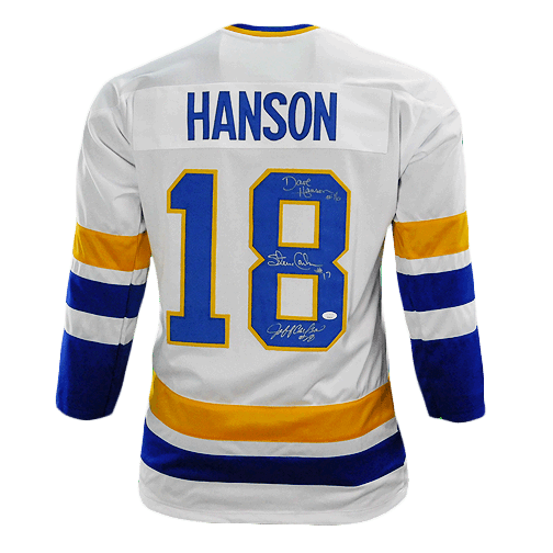 hanson brothers hockey jersey