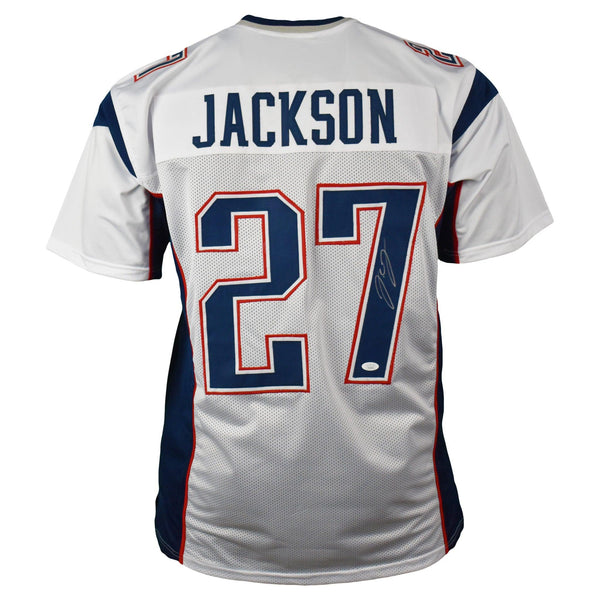 JC Jackson Autographed New England Patriots Football Jersey