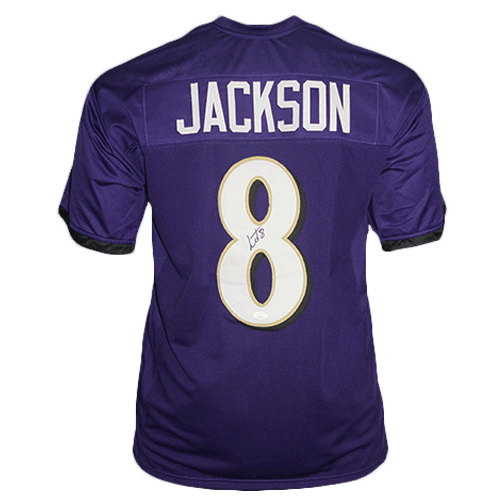 lamar jackson signed ravens jersey