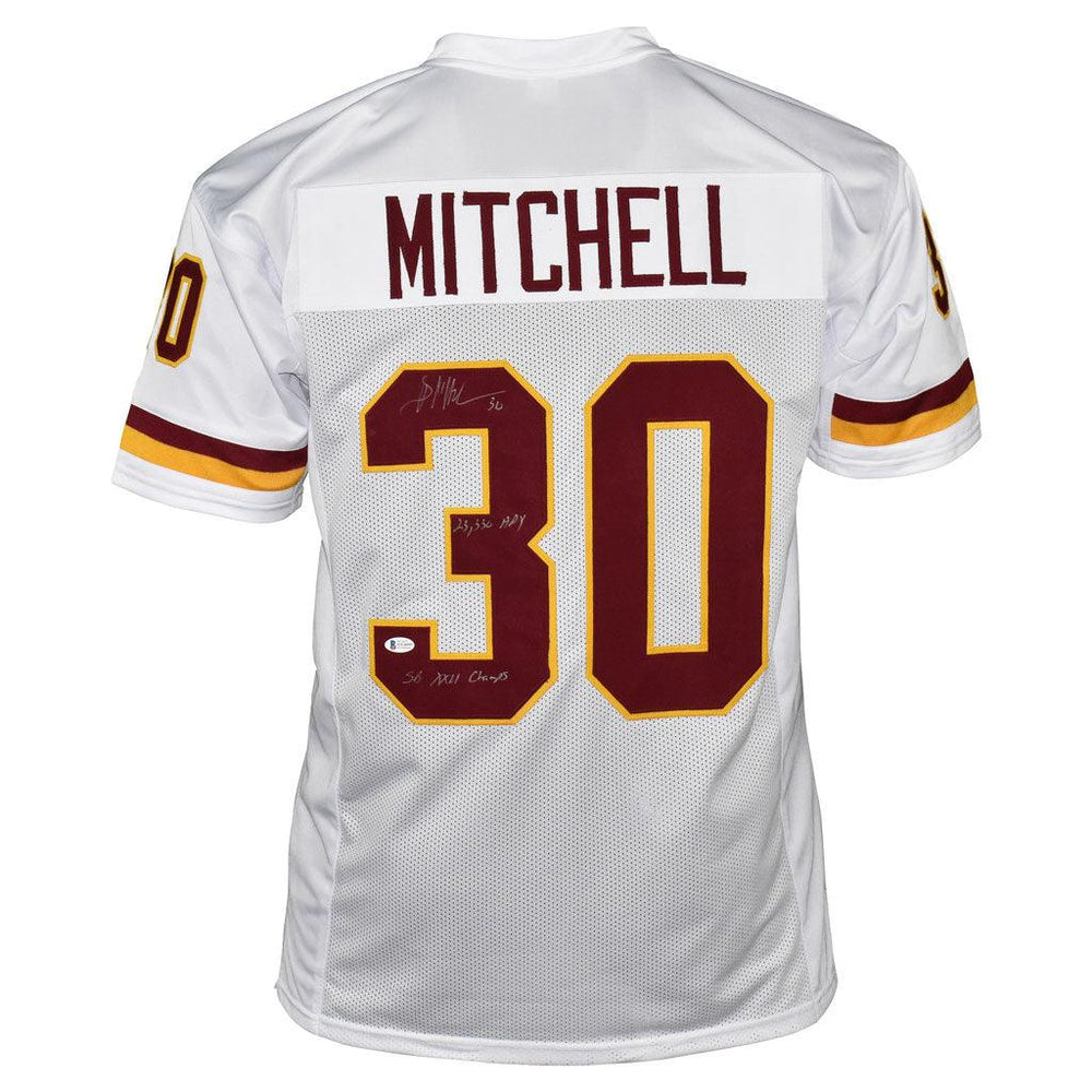 : Brian Mitchell Jersey #30 Custom Stitched Burgundy Football  Various Sizes New No Brand/Logos Size 2XL : Everything Else