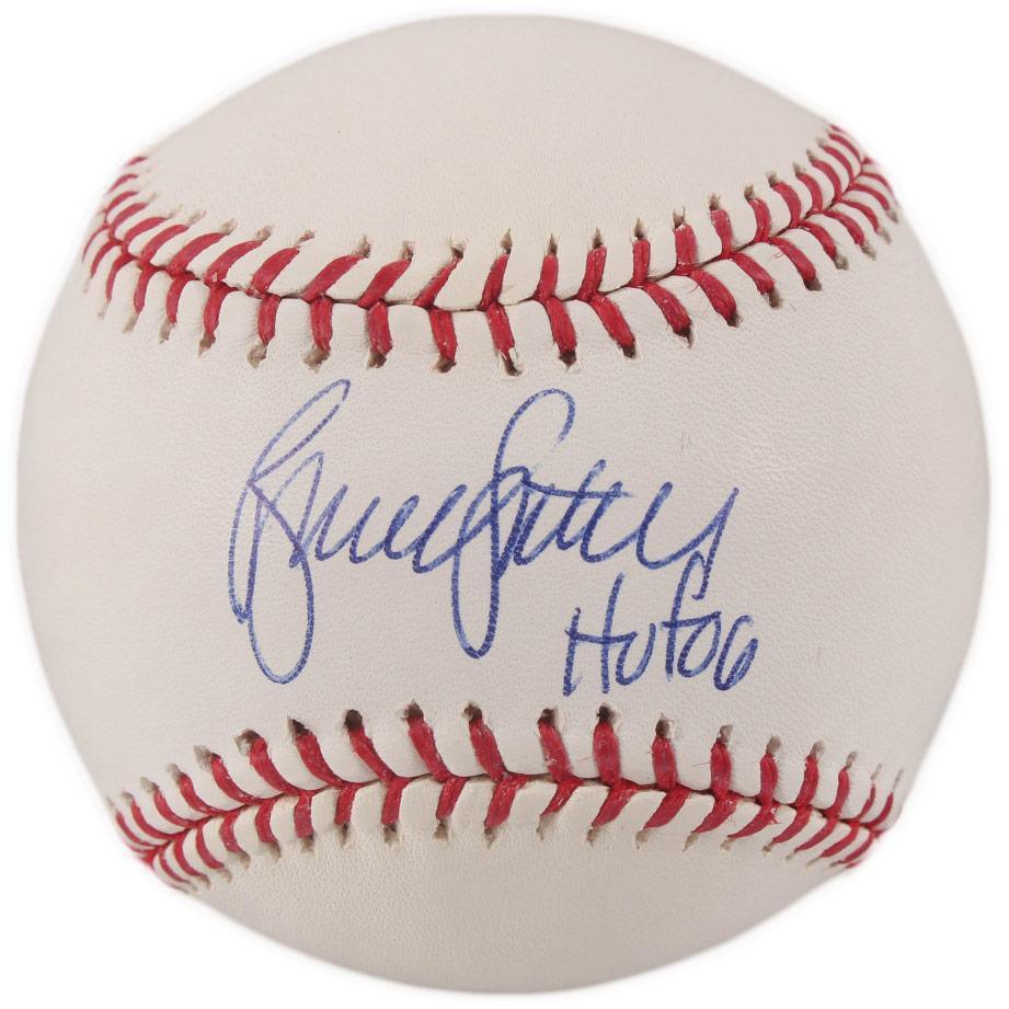 Bruce Sutter Signed Inscribed HOF 06 OML Baseball (JSA) — RSA