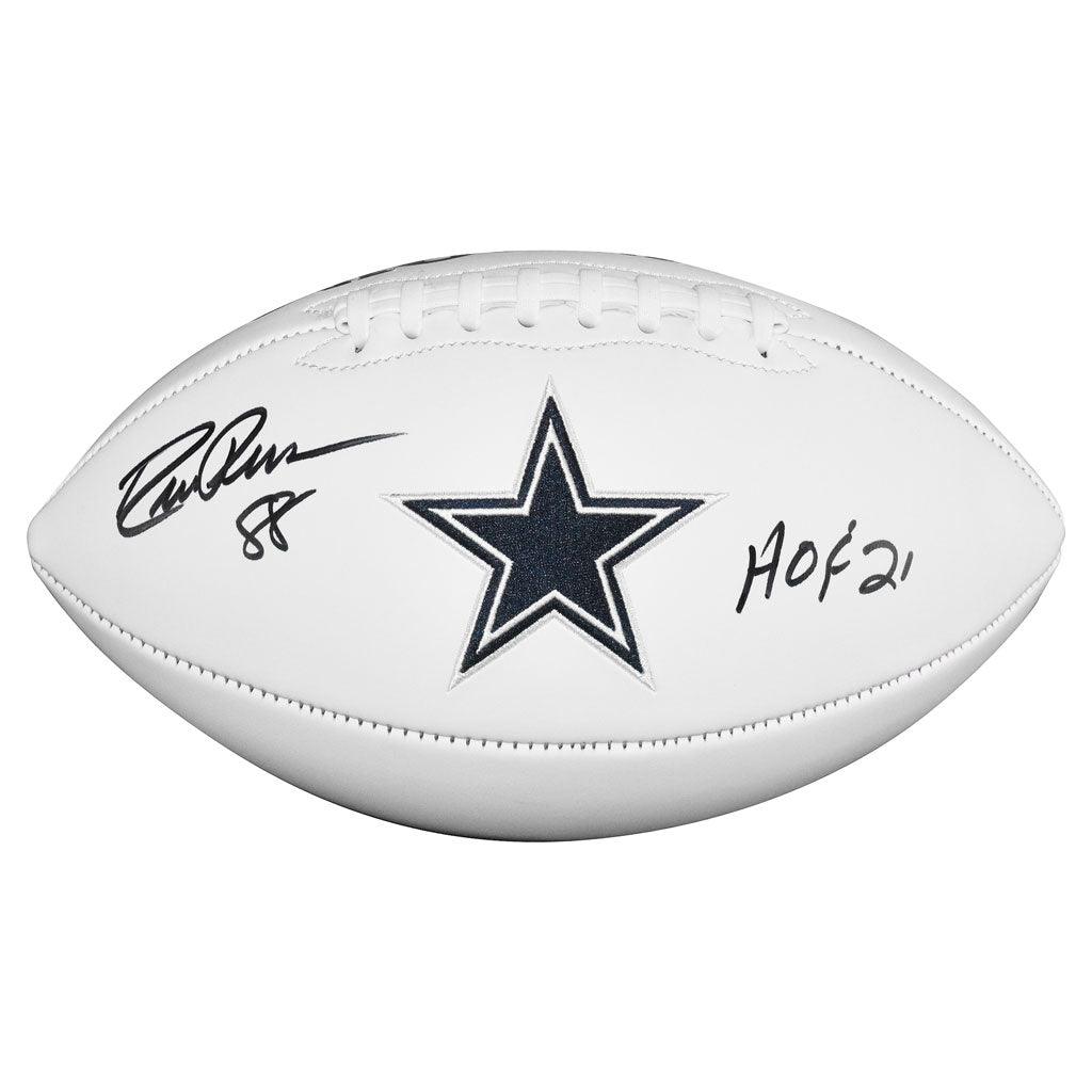 drew pearson signed football