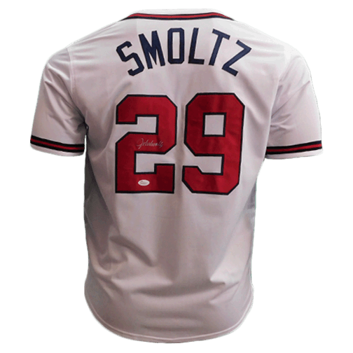 john smoltz autographed jersey