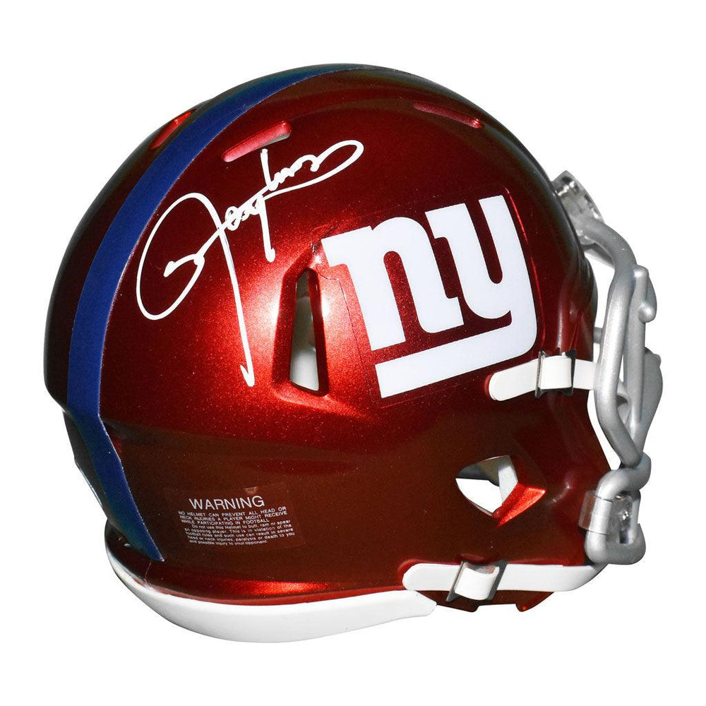 Lawrence Taylor Signed New York Giants 1981-99 Throwback Mini