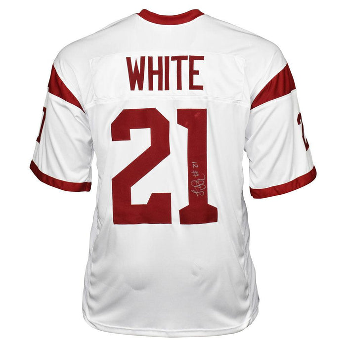 usc white football jersey