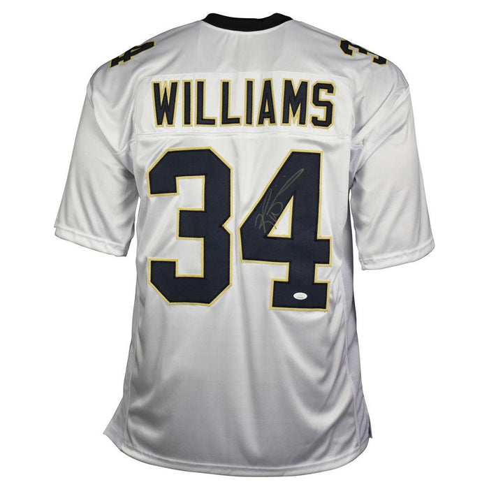 RICKY WILLIAMS  New Orleans Saints 1999 Wilson Throwback NFL Football  Jersey