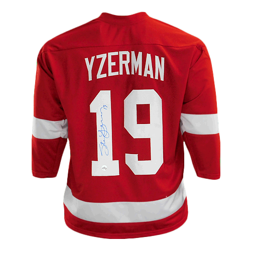 yzerman signed jersey