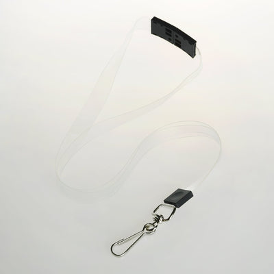 RBR-ECC Black Retractable Badge Reels with Strap Clip and Belt Clip