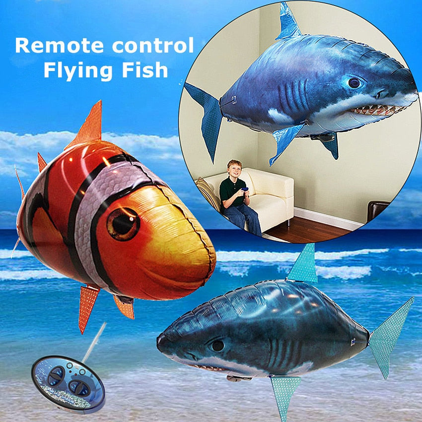 rc flying fish