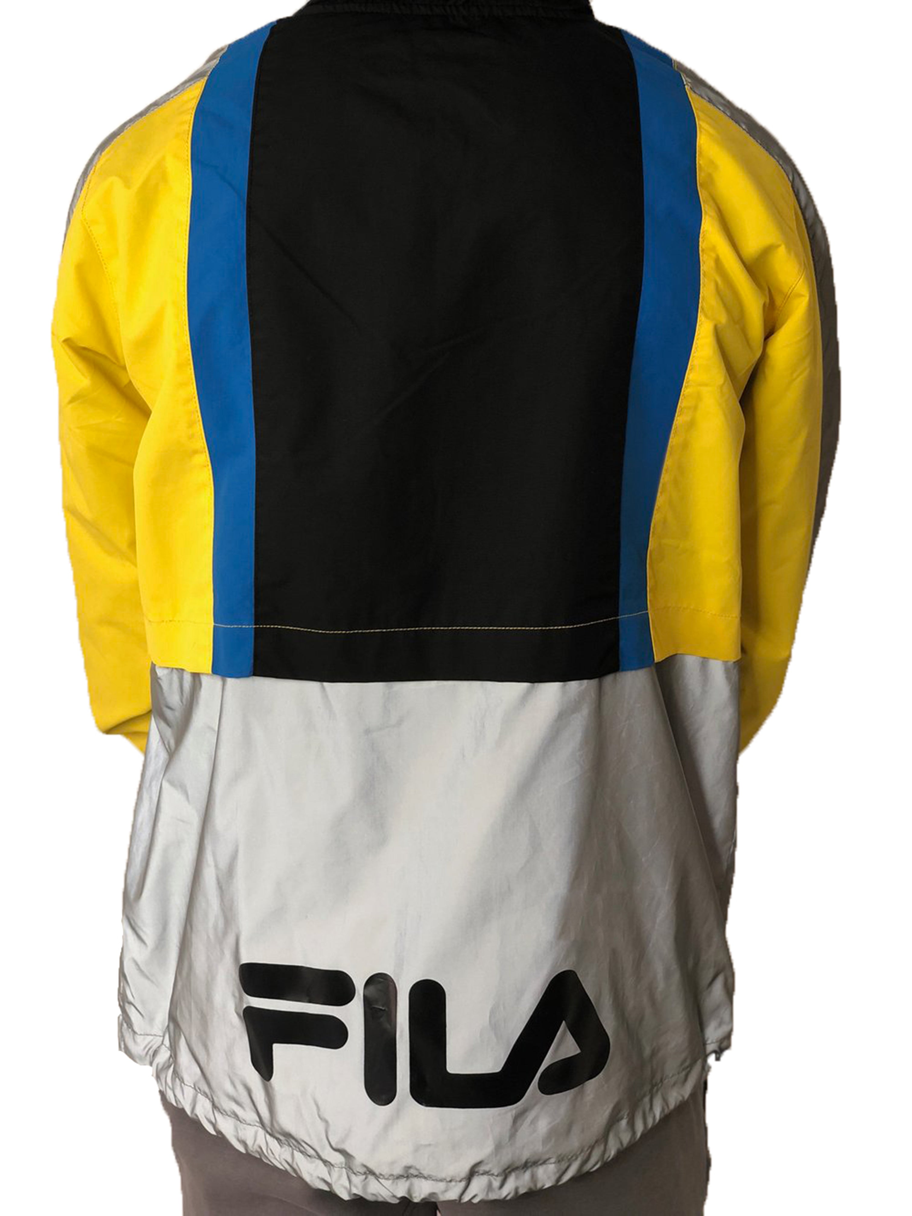 fila blue and yellow jacket