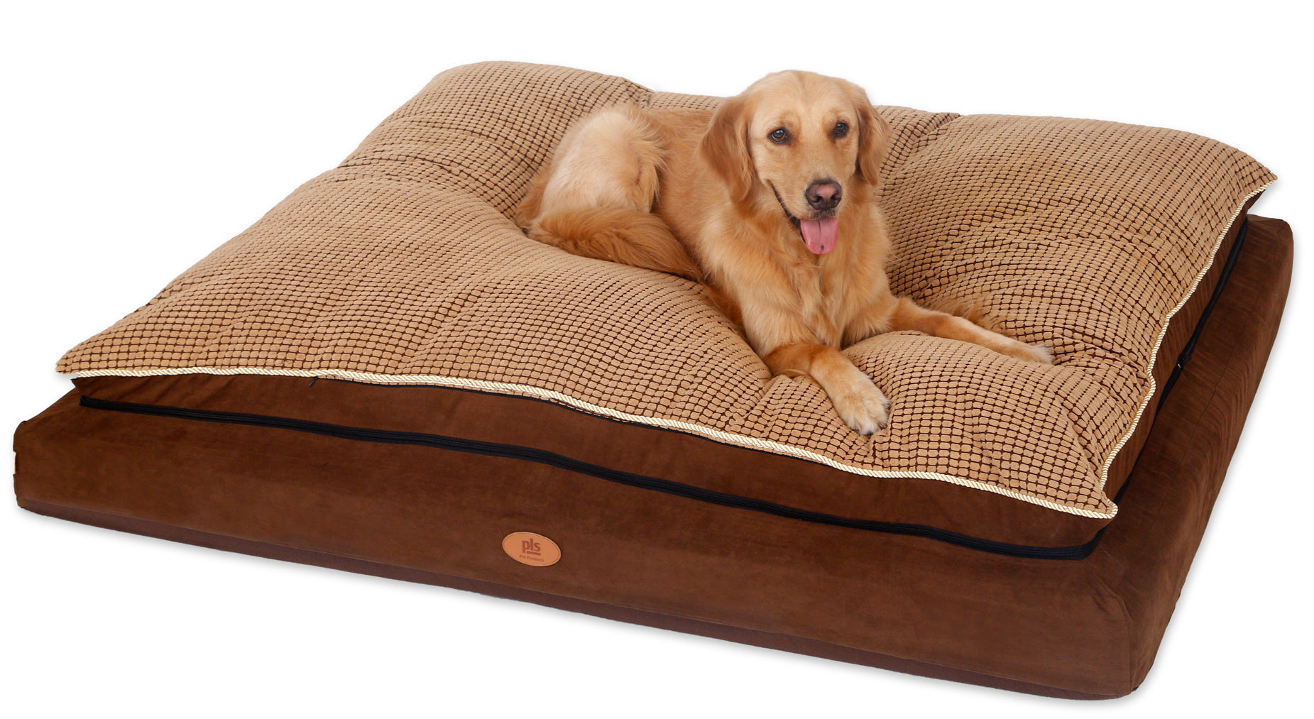 Paradise Orthopedic Pillow Top Dog Bed | Birdsong Dog Beds