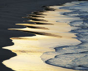 Sand patterns, Bruny Island