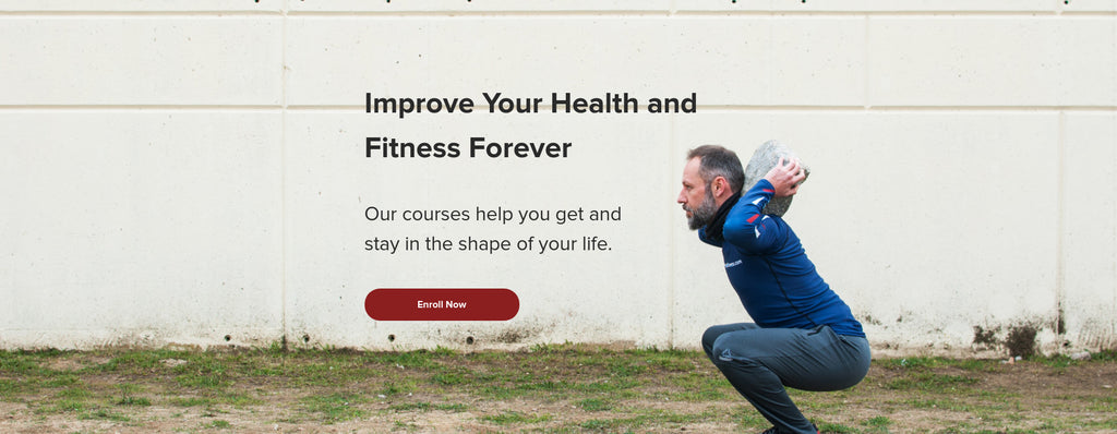 online fitness course teachable