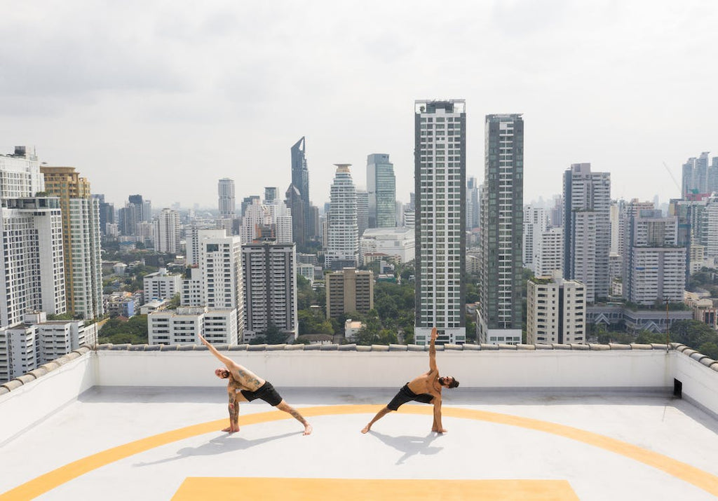 Yoga Triangle  Pose