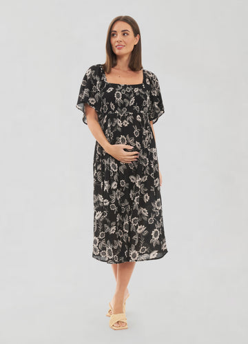 Buy Ingrid & Isabel® Ingrid & Isabel Easy Wide Leg Knit Maternity Pants -  Asphalt At 31% Off
