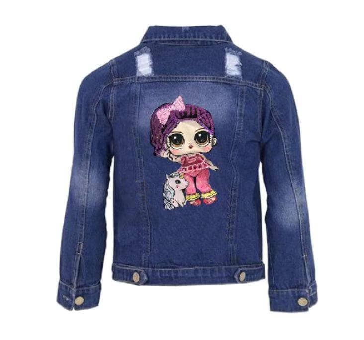 unicorn denim jacket