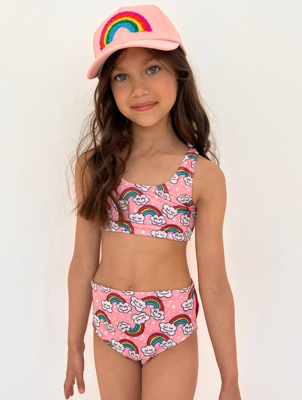 Double Rainbow 2 Piece Swimsuit