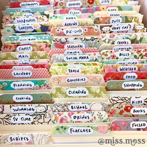 The Best Ways To Organize Your Planner Stickers | Miss Moss Gifts