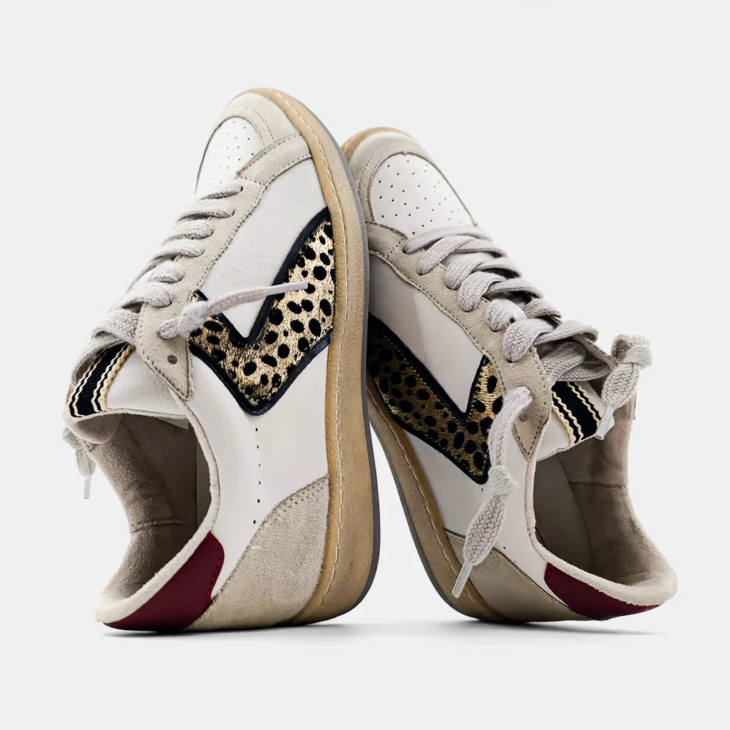 Salma Gold Hair Sneakers