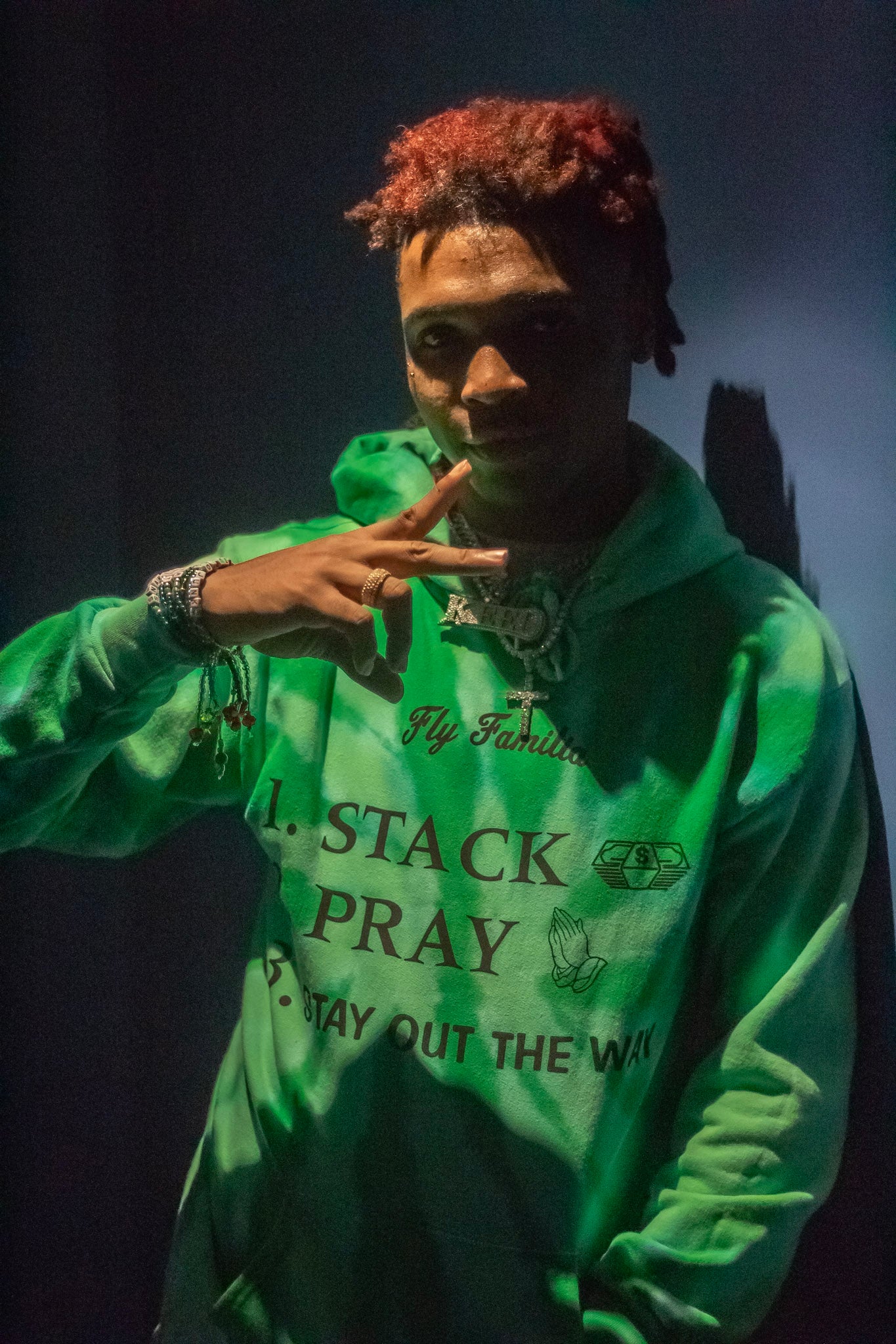 slime hoodie ysl