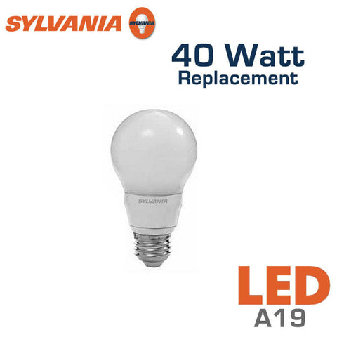 LED A19 Bulb 40 Watt Equal - Sylvania LED7A19 79099 ...