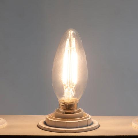 40 Watt Equal LED Filament Candelabra Light Bulb B11 – EarthLED.com 40 Watt Equal LED Filament Candelabra Light Bulb B11 – EarthLED.com